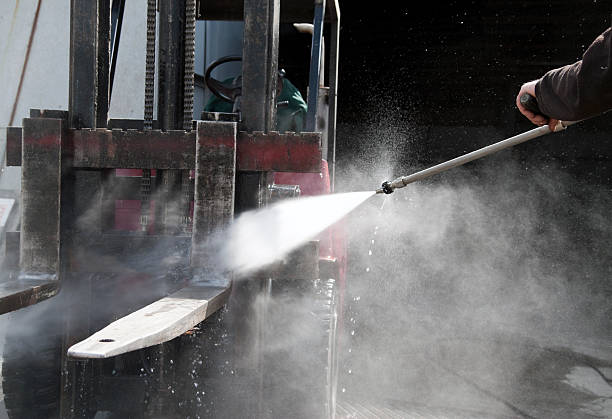 Pressure Washing Brick in New Pekin, IN